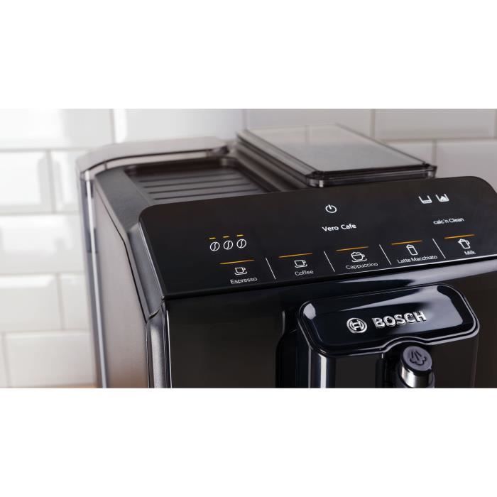 Machine a cafÈ broyeur expresso Verocup - BOSCH - TIE20119 Serie 2 - 1300 W - 250 g de grains - 1,4 L - Noir