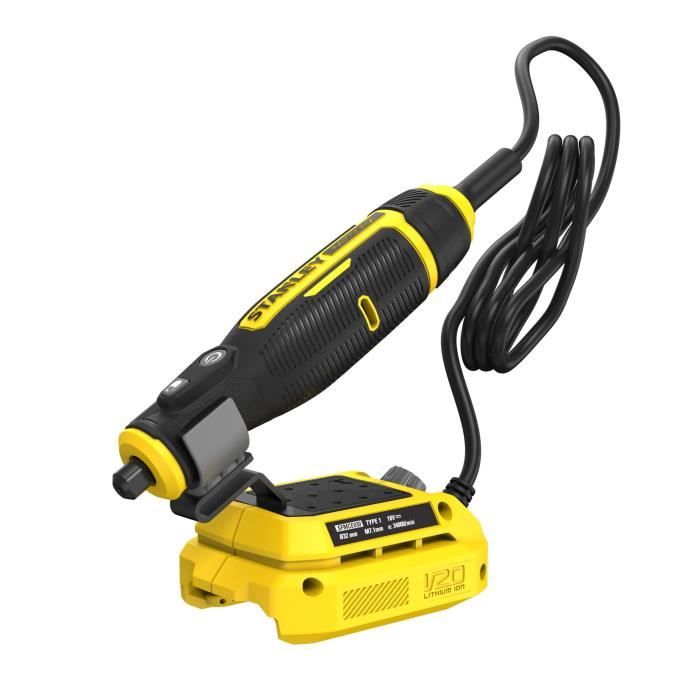 Outil rotatif sans fil - 18V - STANLEY FATMAX - SFMCE030B-XJ - 6700/34000 trs/min - Sans batterie