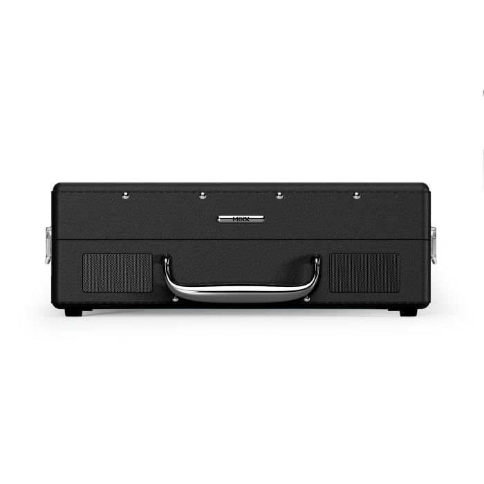 Platine vinyle - MIXX - Revival 55 - Enceintes stéréo intégrées - 3 vitesses - Bluetooth - Sortie RCA - Noir