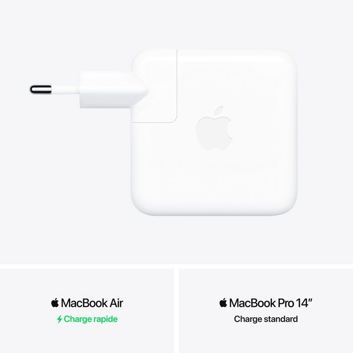 APPLE - Adaptateur secteur USB-C 70 W - Blanc