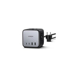 Chargeur rapide de bureau - UGREEN - 65W - Avec prises intégrées - Gris / Noir