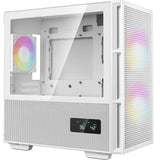 Boitier PC - DEEPCOOL - CH360 Digital - Sans alimentation - Mini tour - Format M-ATX - Blanc