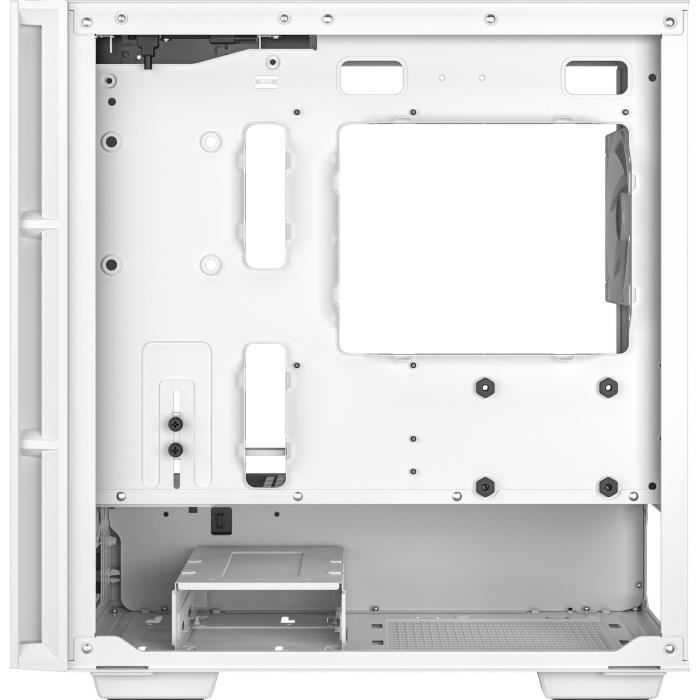 Boitier PC - DEEPCOOL - CH360 Digital - Sans alimentation - Mini tour - Format M-ATX - Blanc