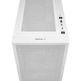 Boitier PC - DEEPCOOL - CH360 Digital - Sans alimentation - Mini tour - Format M-ATX - Blanc