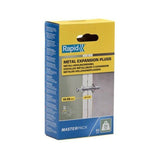 Chevilles a Expansion - RAPID - Métal pour Cloison Plâtre 16-26mm - Lot 50 - Charge Max 25 kg - (5001561)