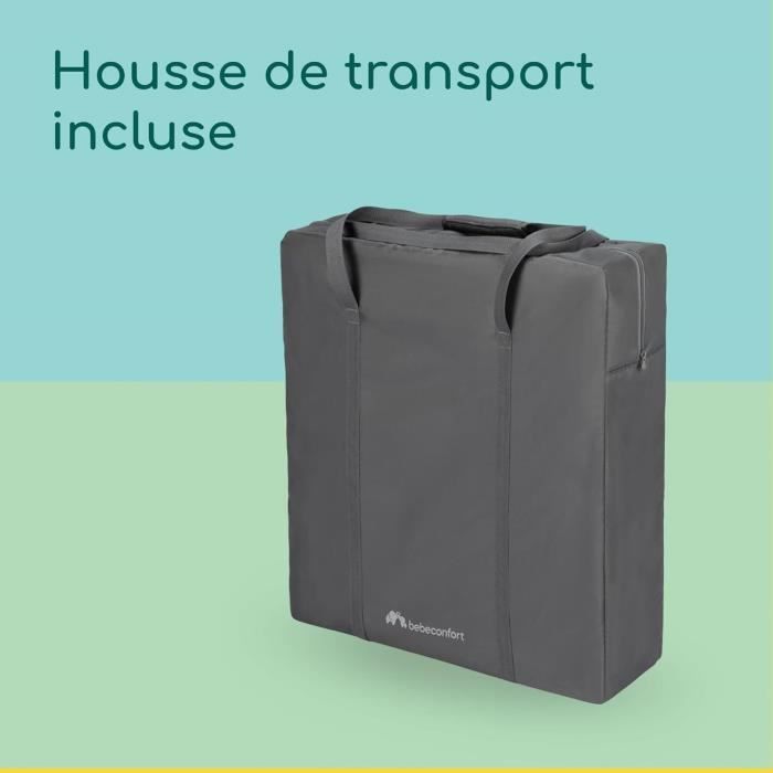 Berceau bébé et Cododo 2 en 1 Amara, De la naissance a 6 mois, Tinted Gray