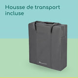 Berceau bébé et Cododo 2 en 1 Amara, De la naissance a 6 mois, Tinted Gray