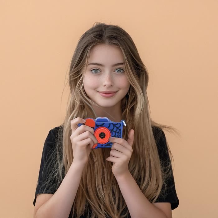 LEXIBOOK - Appareil photo pour enfant avec protection - 4 en 1 - Spiderman - Carte mémoire incluse