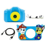 LEXIBOOK - Appareil photo pour enfant avec protection - 4 en 1 - Pat'Patrouille - Carte mémoire incluse