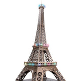Maquette 3D - EXPLORA - Tour Eiffel - Lumineuse LED - 84 pieces - a monter soi-meme