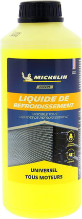 Liquide de refroidissement - MICHELIN - Jaune - UNIVERSEL tous moteurs - 1L