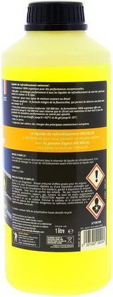 Liquide de refroidissement - MICHELIN - Jaune - UNIVERSEL tous moteurs - 1L