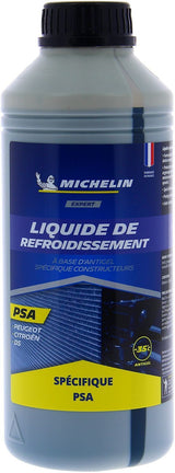 Liquide de refroidissement - MICHELIN - Bleu - Adapté aux normes PSA - 1L