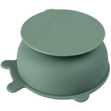 Pack Repas - THERMOBABY - Silicone - Vert Cactus - Assiette, bol, bavoir et cuilleres