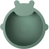 Pack Repas - THERMOBABY - Silicone - Vert Cactus - Assiette, bol, bavoir et cuilleres