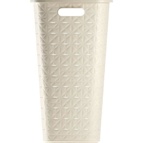 Coffre a Linge - Softex - 56 L - Blanc Cassé - Curver