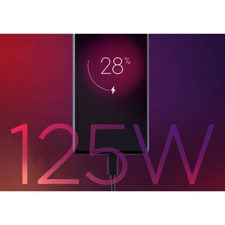 Chargeur - MOTOROLA - Moto charger - 125 W - Charge rapide - USB-C vers USB-C - Câble 1 m - Noir
