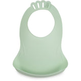 Lot de 2 bavoirs - THERMOBABY - BIBOU - Vert Céladon et Gris Charme - Ajustables et étanches