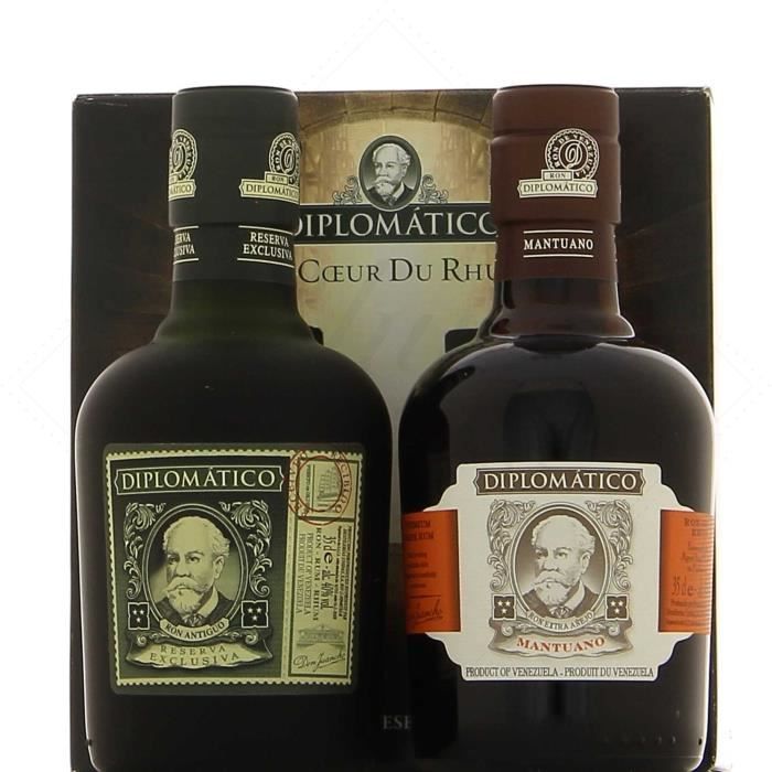 Diplomatico - Coffret Reserva + Mantuano - Rhum - 2 x 35 cl - 40,0% Vol.