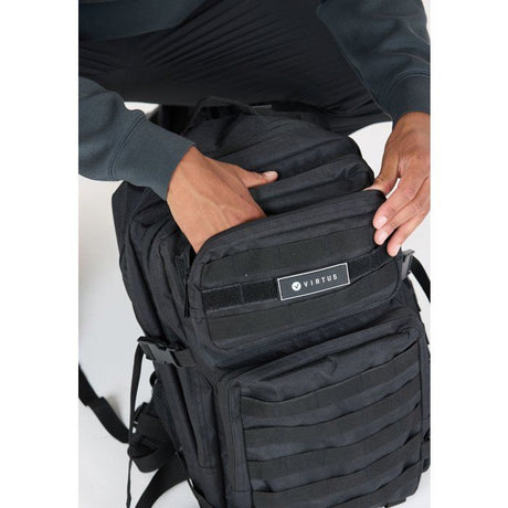 Sac de sport - Crossfit - VIRTUS - Systeme MOLLE - Macaso - Noir