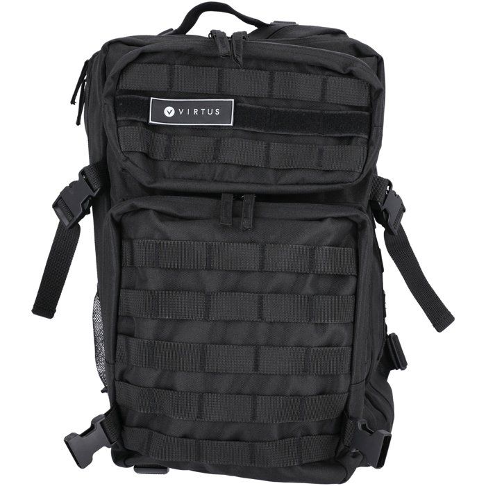 Sac de sport - Crossfit - VIRTUS - Systeme MOLLE - Macaso - Noir