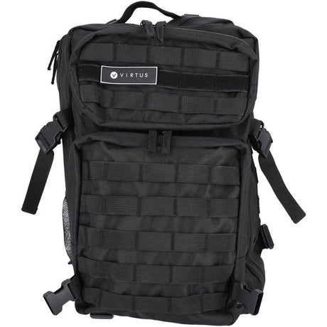 Sac de sport - Crossfit - VIRTUS - Systeme MOLLE - Macaso - Noir