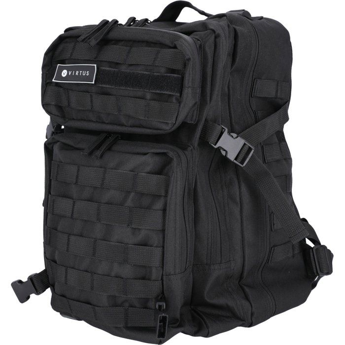 Sac de sport - Crossfit - VIRTUS - Systeme MOLLE - Macaso - Noir