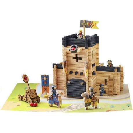 Château Fort et Catapulte - Jeu de construction - JEUJURA - 270 pieces