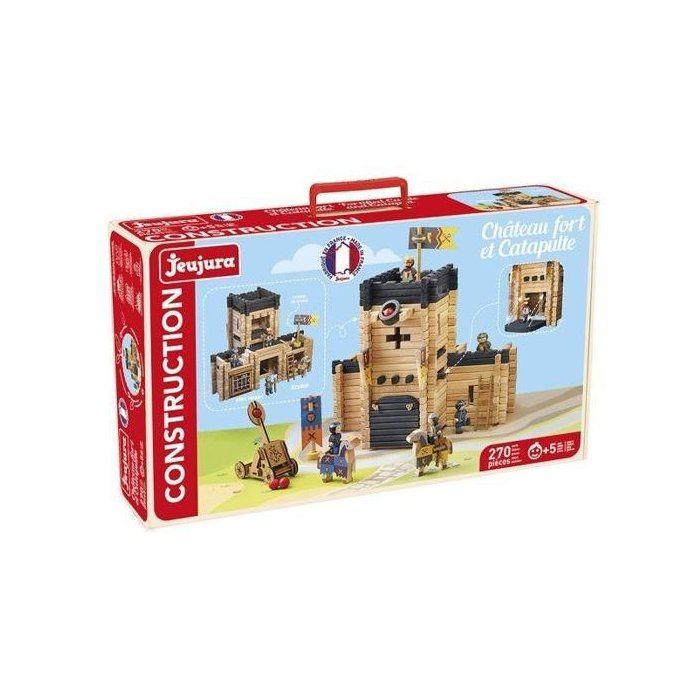 Château Fort et Catapulte - Jeu de construction - JEUJURA - 270 pieces