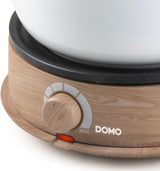 Appareil a fondue - DOMO - DO736F - 1500 W - 2 L - 8 personnes - Blanc/Bois