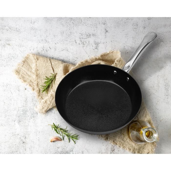 Poele acier carbone - GSW - AVANTI - 28 cm - Induction