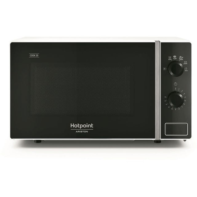 Micro-ondes posable - HOTPOINT - MWHA101W - Blanc - 700 W - 20 L - 45,2 x 36,5 x 26,2 cm