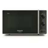 Micro-ondes posable - HOTPOINT - MWHA101W - Blanc - 700 W - 20 L - 45,2 x 36,5 x 26,2 cm