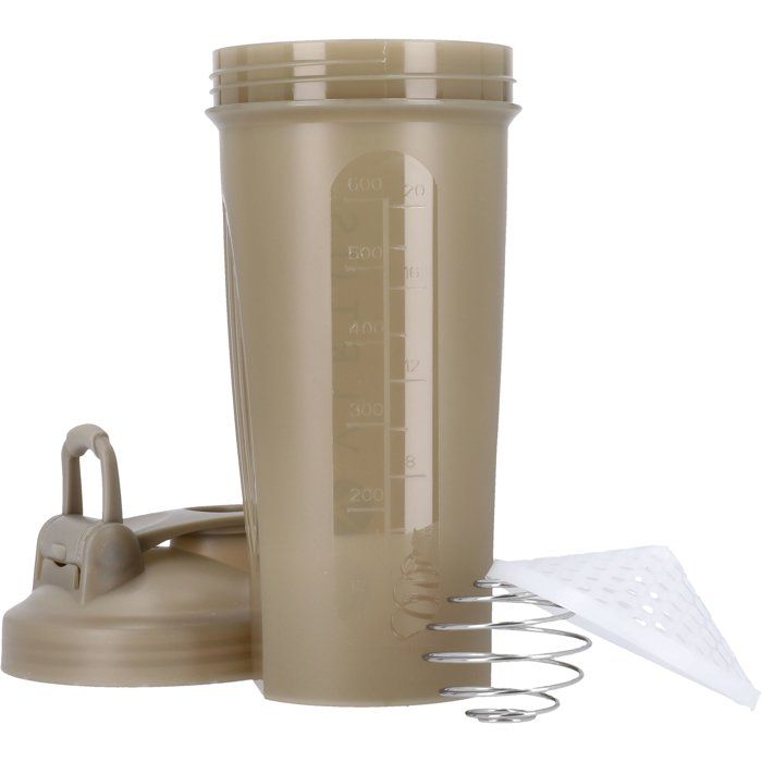 Gourde de Sport - VIRTUS - Castaldo - 500 ml - Accessoires shaker inclus - Kaki