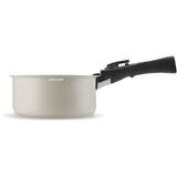 Batterie de cuisine Arthur Martin Batterie 18 pieces creme AM1453 CREME