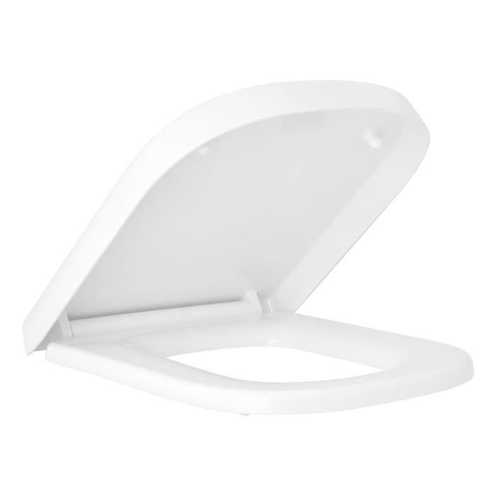 Abattant WC - GROHE - Fermeture frein de chute - Céramique