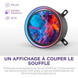 Watercooling - NZXT - RL-KR36E-B2 - Kraken Elite 360 RGB - Écran LCD IPS 2.72 - Ventilateurs RGB - Noir