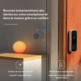 Carillon pour sonnette vidéo intelligente - YALE - 7 sons distincts