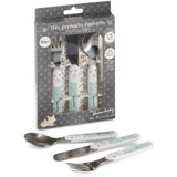 Pack repas - THERMOBABY - Inox - Gobelet, Bol, Assiette creuse, Set de couverts