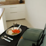 Pack repas - THERMOBABY - Inox - Gobelet, Bol, Assiette creuse, Set de couverts