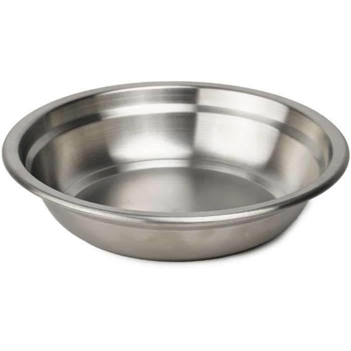 Pack repas - THERMOBABY - Inox - Gobelet, Bol, Assiette creuse, Set de couverts