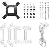 Refroidisseur de liquide - DEEPCOOL - MYSTIQUE 240 WH ARGB - 12 cm - RGB - Kit Processeur Complet