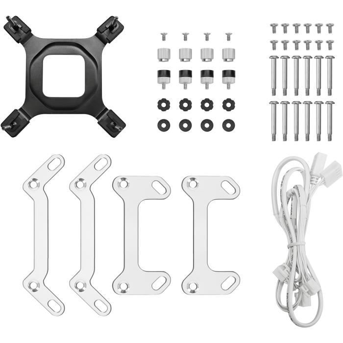 Refroidissement PC - DEEPCOOL - MYSTIQUE 360 WH ARGB - 12 cm - Kit Processeur Complet - RGB