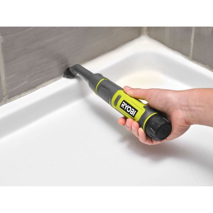 Brosse de détail - RYOBI - 4V - Diam. 20 mm - 200 tr/min - IPX7 - Livrée avec 4 brosses