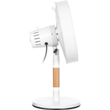 Ventilateur de bureau - SENCOR - SFE 3080WH - 3 vitesses - Oscillation 80° - Design métal et bois