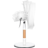 Ventilateur de bureau - SENCOR - SFE 3080WH - 3 vitesses - Oscillation 80° - Design métal et bois