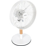 Ventilateur de bureau - SENCOR - SFE 3080WH - 3 vitesses - Oscillation 80° - Design métal et bois