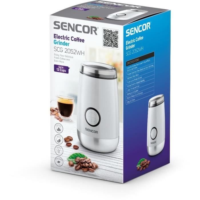 Moulin a café électrique - Sencor - SCG 2052WH