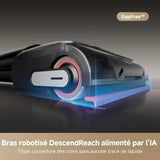 DREAME H15 Pro Aspirateur Laveur, Bras robotis AI DescendReach, Triple arte, 21 kPa, antinuds, Lavage Brosse immersif 100C