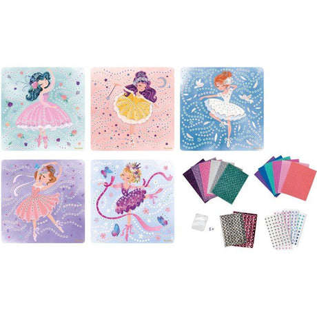 Mosaiques - SYCOMORE - Stick'N Fun - Princesses ballerine - Des 5 ans